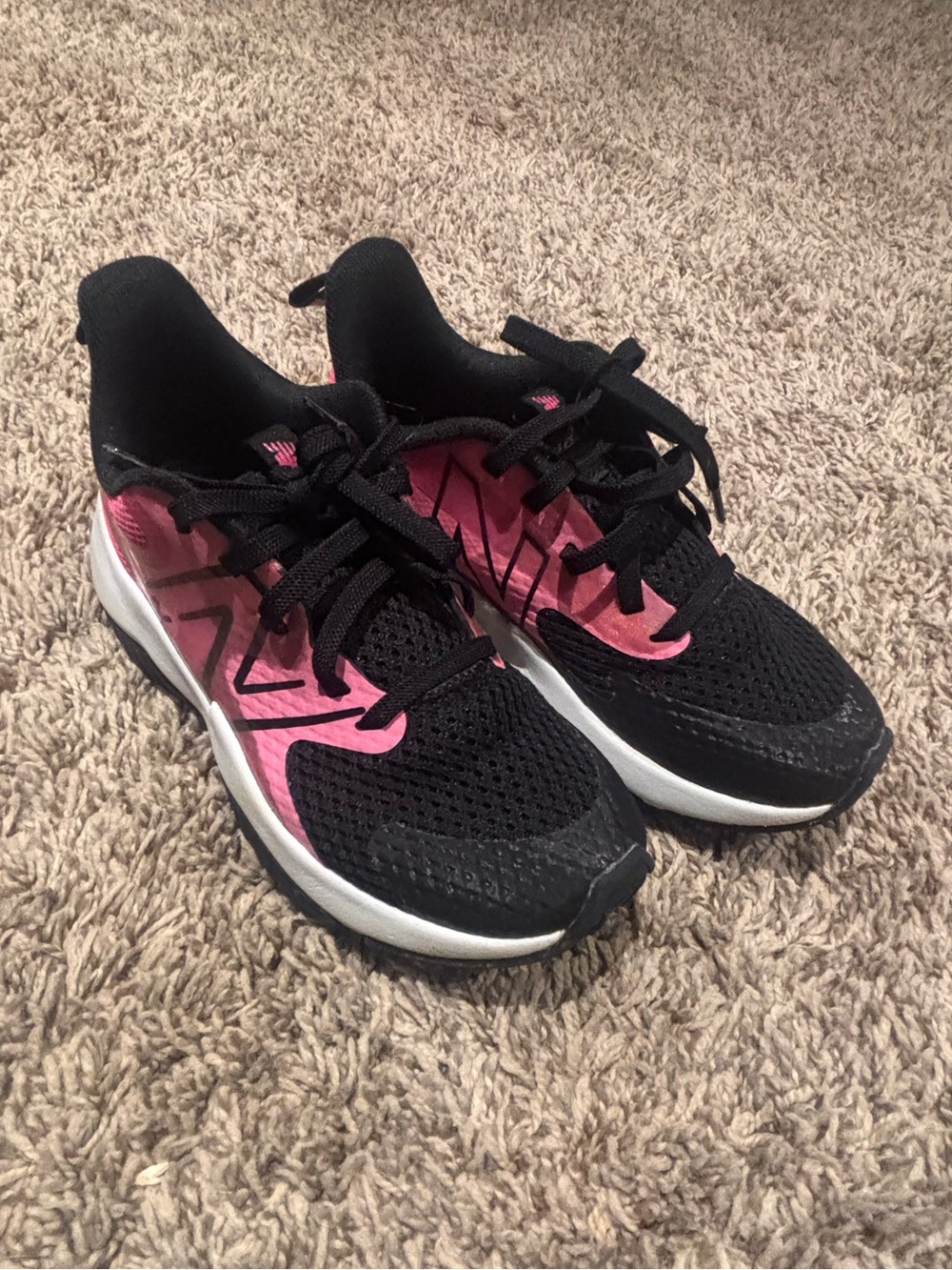 New Balance Black and Pink Women's Running Shoes